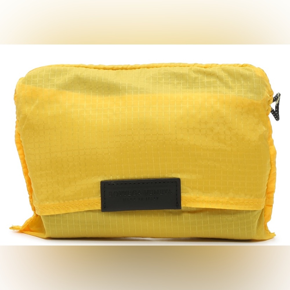 Bottega Veneta-Ripstop Packable Drawstring Bag